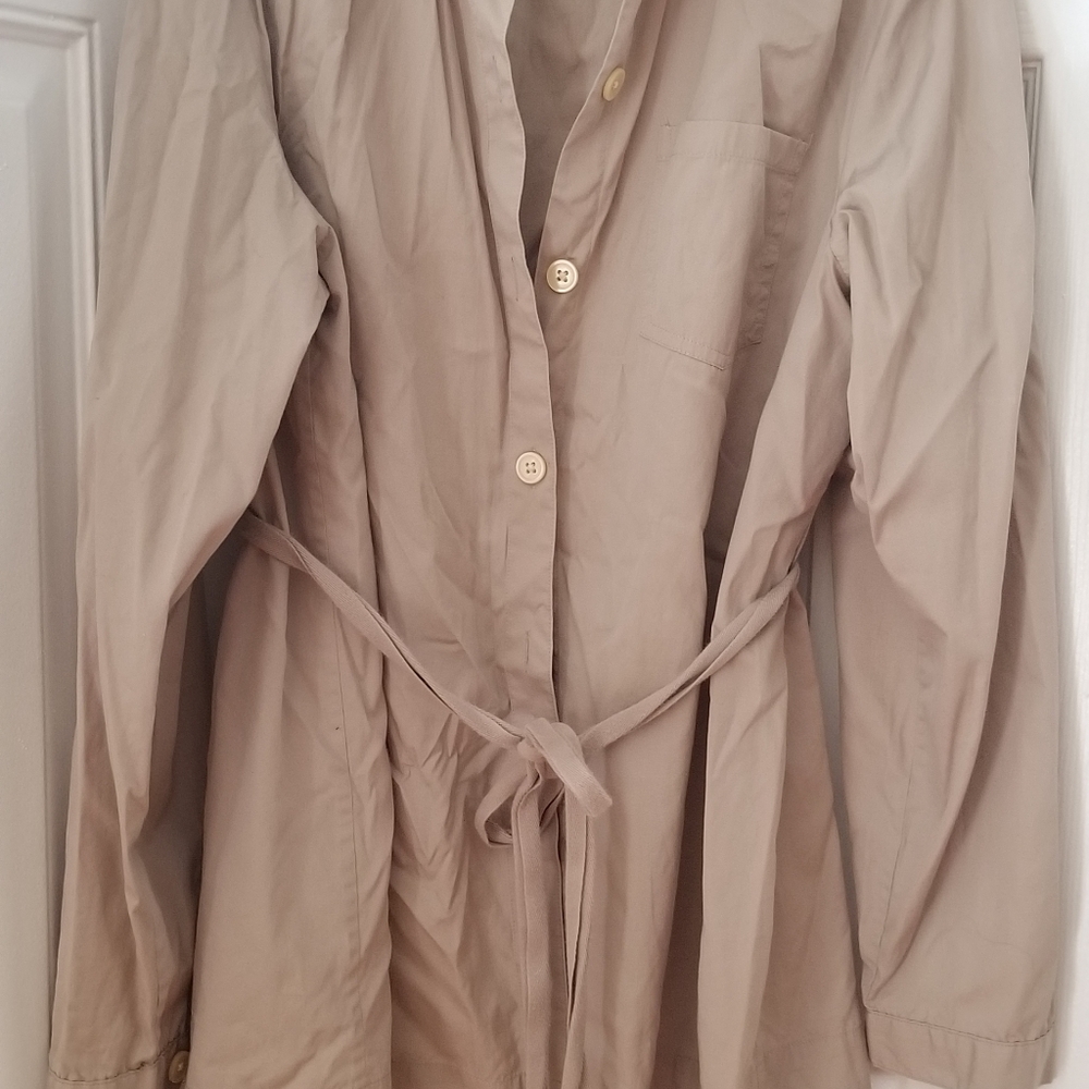 Long button down blouse